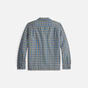 Double RL By Ralph Lauren - Matlock Camp Long Sleeve Sport Shirt - Blue - Matlock Camp Long Sleeve Sport Shirt - Blue - Alternative View 1