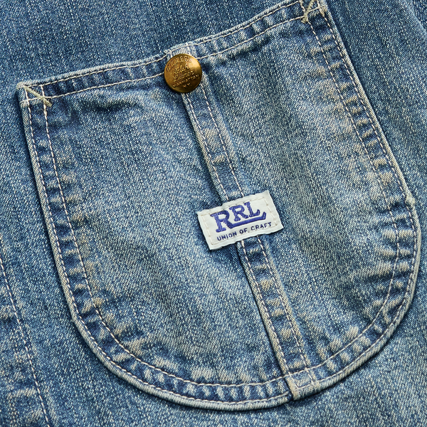 Corduroy Collar Denim Jacket - Wrightsville Wash