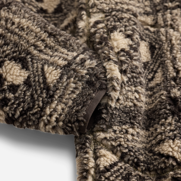 RRL Knit Full-Zip Sweatshirt Cream