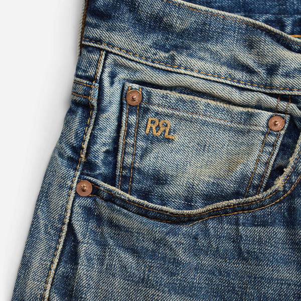 VINTAGE 5 POCKET SELVEDGE JEAN - BRIDGEVIEW WASH
