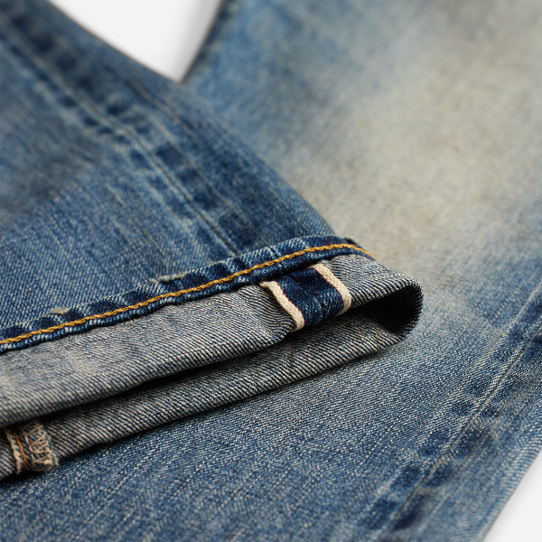 VINTAGE 5 POCKET SELVEDGE JEAN - BRIDGEVIEW WASH