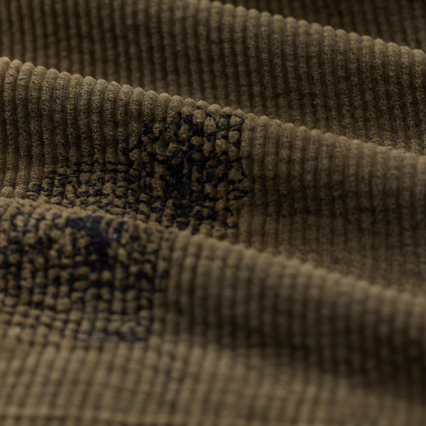 RRL Repaired Corduroy Field Trouser Repaired Distressed Brown