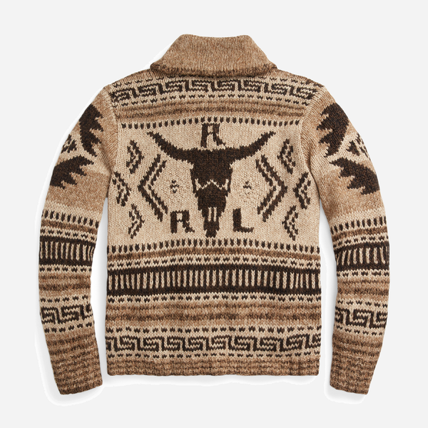 Double rl cardigan deals