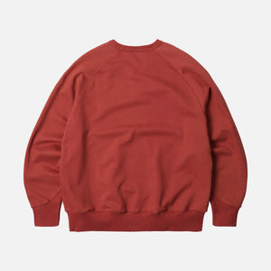 Frizmworks - ARMY AIRFIELD SWEATSHIRT - BURNT RED -  - Alternative View 1
