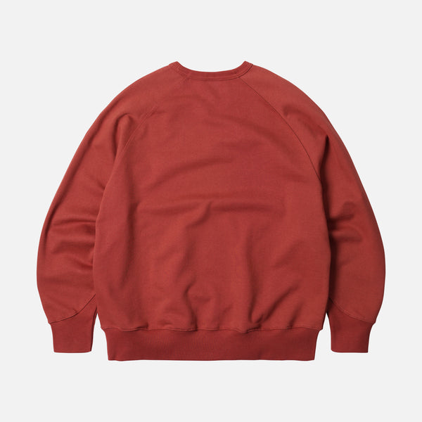 ARMY AIRFIELD SWEATSHIRT - BURNT RED