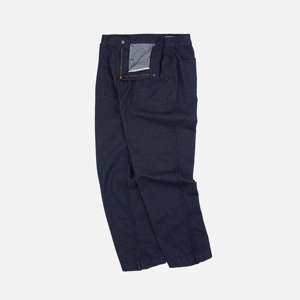 ARMY DENIM FATIGUE PANT - INDIGO