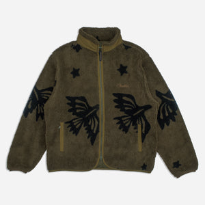 Pendleton - JACQUARD SHERPA FLEECE JACKET - STAR BIRD -  - Main Front View