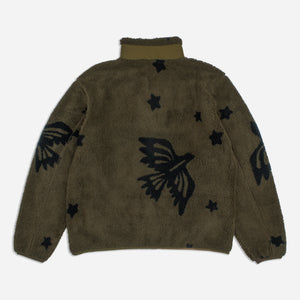 Pendleton - JACQUARD SHERPA FLEECE JACKET - STAR BIRD -  - Alternative View 1
