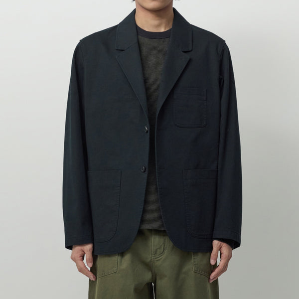 SLOB TWILL SPORTS JACKET - DARK NAVY