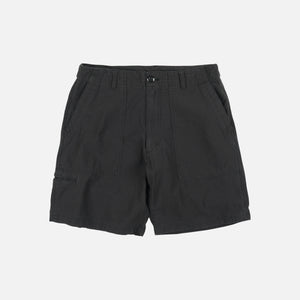 Frizmworks - BACKSATIN ESSENTIAL FATIGUE SHORT - BLACK -  - Main Front View
