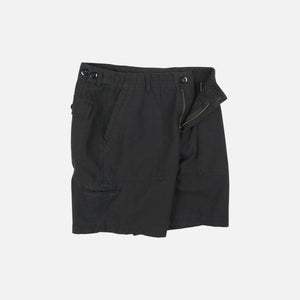 Frizmworks - BACKSATIN ESSENTIAL FATIGUE SHORT - BLACK -  - Alternative View 1