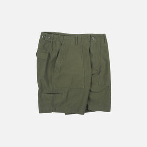 Frizmworks - BACKSATIN ESSENTIAL FATIGUE SHORTS - OLIVE -  - Alternative View 1