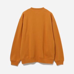 Pilgrim Surf + Supply - BENJAMIN BUTTON SWEATSHIRT - ORANGE -  - Alternative View 1