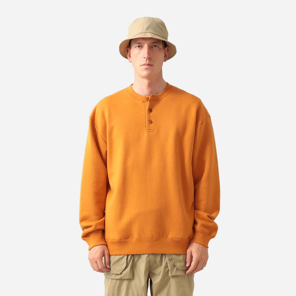 BENJAMIN BUTTON SWEATSHIRT - ORANGE