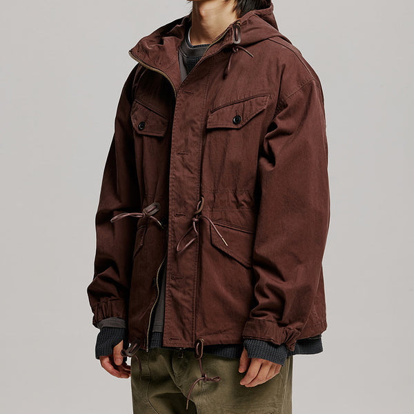 FRENCH M47 PARKA JACKET - BROWN