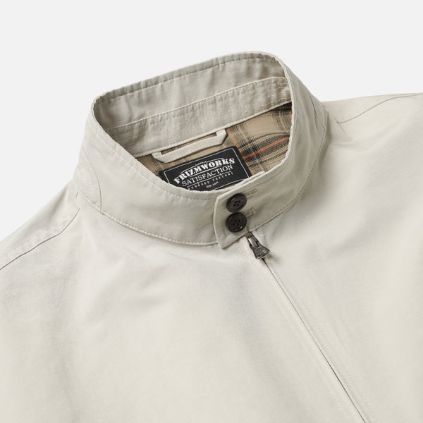 BUDDY HARRINGTON JACKET - CREAM