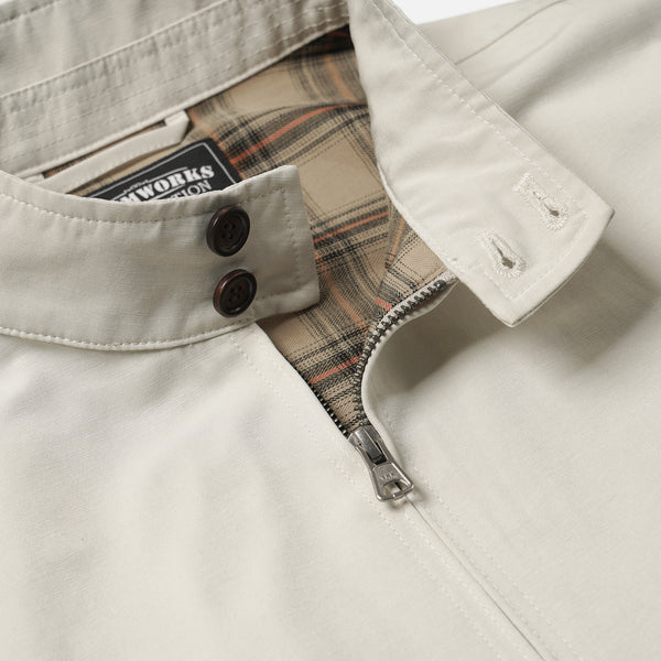 BUDDY HARRINGTON JACKET - CREAM