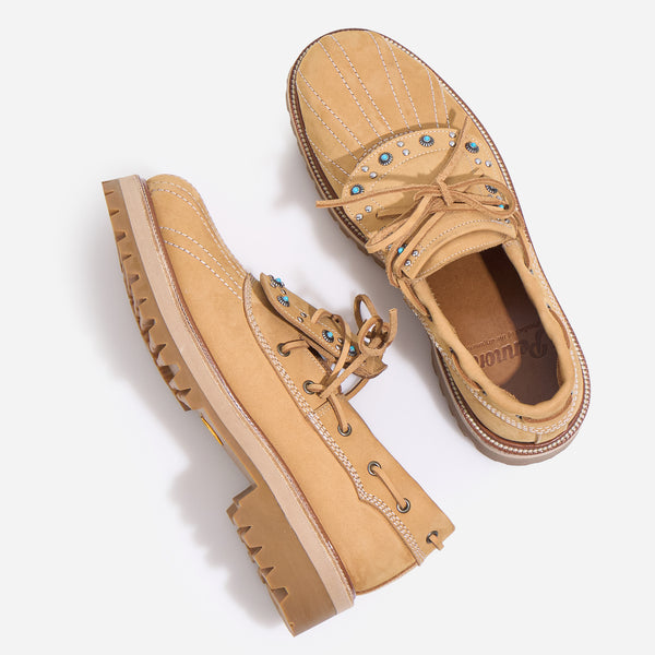 CONCHO DUCK BOOT - BUTTER