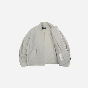 Frizmworks - BUDDY CHECK HARRINGTON JACKET - SKY BLUE -  - Alternative View 1