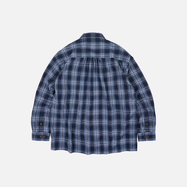 CHECK OG 107 SHIRT - BLUE