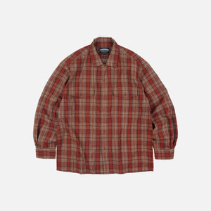 Frizmworks - CHECK OG 107 SHIRT - MAPLE -  - Main Front View