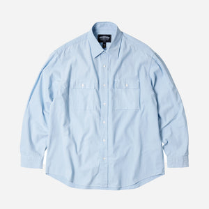 CIGARETTE POCKET CHAMBRAY SHIRT - CLOUD- THE GREAT DIVIDE