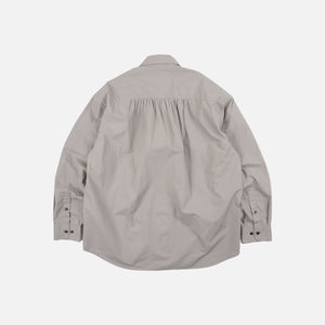 Frizmworks - CIGARETTE POCKET TYPEWRITER SHIRT - MUD -  - Alternative View 1