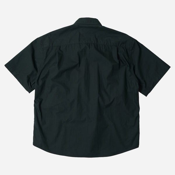 CN RIPSTOP FISHING HALF SHIRT - DARK GREEN