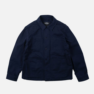 Frizmworks - COMBINE CHORE JACKET - NAVY -  - Main Front View