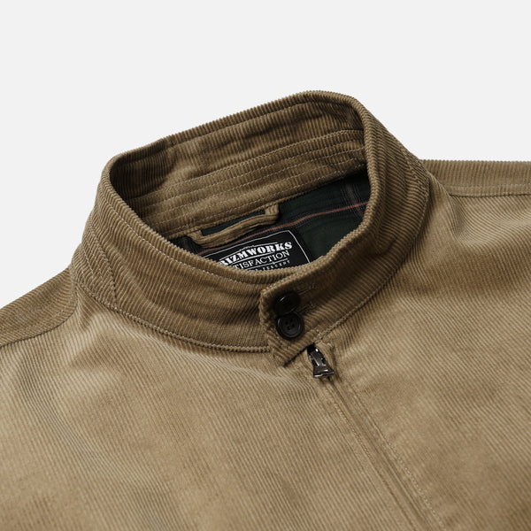 Frizmworks Corduroy Buddy Harrington Jacket - Beige
