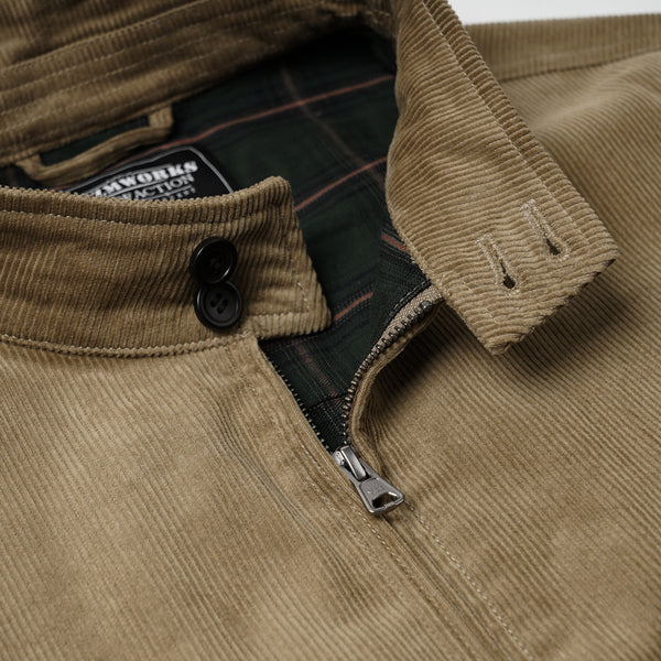 Frizmworks Corduroy Buddy Harrington Jacket - Beige