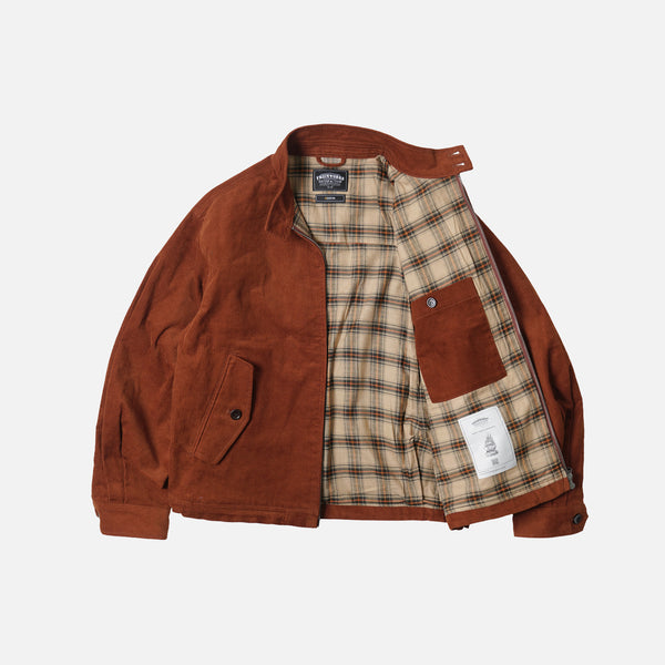 Frizmworks Corduroy Buddy Harrington Jacket - Brick
