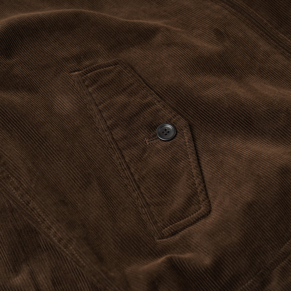Frizmworks Corduroy Buddy Harrington Jacket - Brown