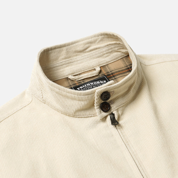Frizmworks - Corduroy Buddy Harrington Jacket - Cream
