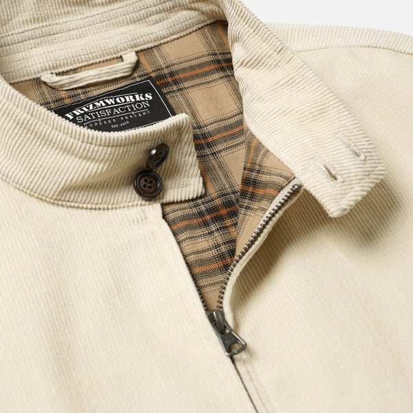 Frizmworks - Corduroy Buddy Harrington Jacket - Cream