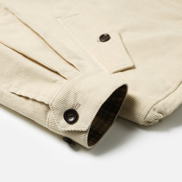 Frizmworks - Corduroy Buddy Harrington Jacket - Cream