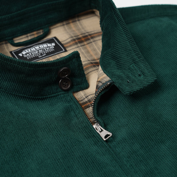 Frizmworks Corduroy Buddy Harrington Jacket - Dark Green