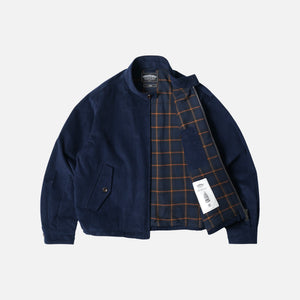 Frizmworks - Frizmworks Corduroy Buddy Harrington Jacket - Navy -  - Alternative View 1