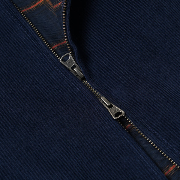 Frizmworks Corduroy Buddy Harrington Jacket - Navy