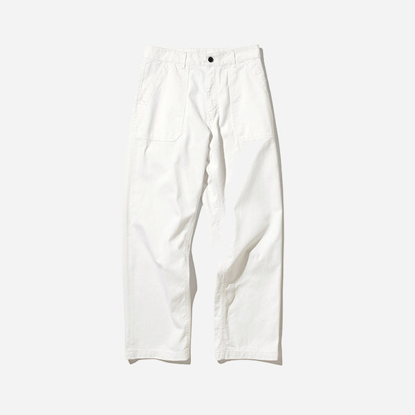 CORE REGULAR FATIGUE PANTS - WHITE