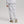 Load image into Gallery viewer, COVER STITCH SWEAT PANTS - WHITE MELANGE
