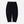 Load image into Gallery viewer, CURVED CUFFS PANTS - BLACK
