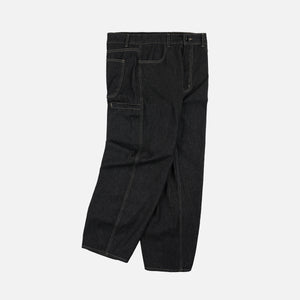 Frizmworks - CURVED DENIM PANTS - BLACK -  - Alternative View 1