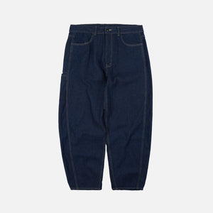 Frizmworks - CURVED DENIM PANTS - INDIGO -  - Main Front View