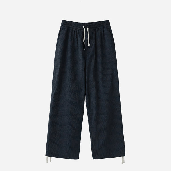 STRIPE PANTS - NAVY STRIPE