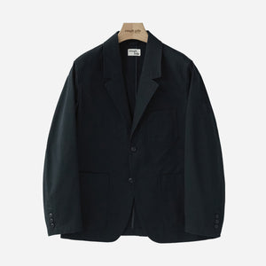 Rough Side - SLOB TWILL SPORTS JACKET - DARK NAVY -  - Main Front View
