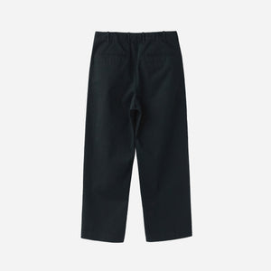 Rough Side - SLOB TWILL 2 PLEAT PANTS - DARK NAVY -  - Alternative View 1