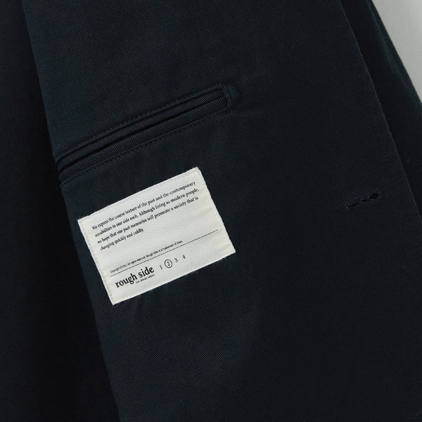 SLOB TWILL SPORTS JACKET - DARK NAVY