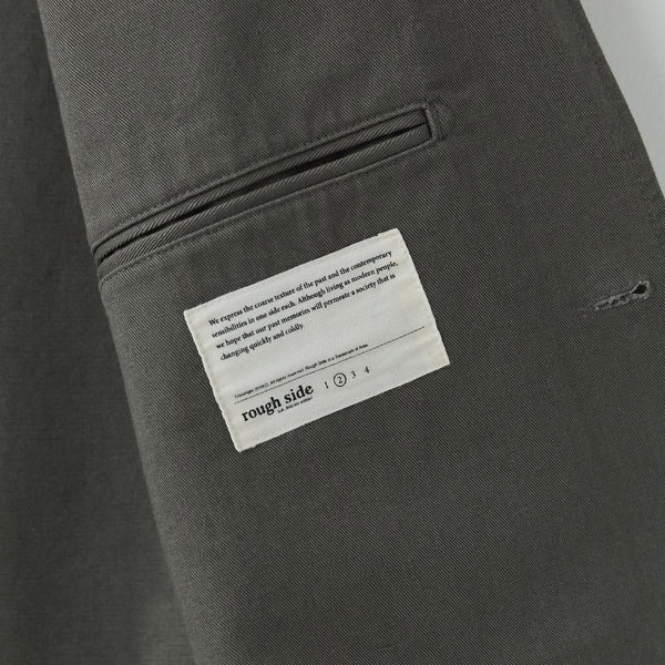 SLOB TWILL SPORTS JACKET - MUD