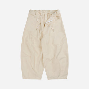 Frizmworks - TWILL BALLOON PANTS - IVORY -  - Main Front View